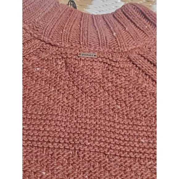 prAna Women's Nemma Mid Weight Mock Neck Organic Cotton Sweater Sz XL NWT - Picture 8 of 10